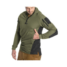 Кофта тактична Helikon-Tex RANGE HOODIE - TopCool, оливковий L