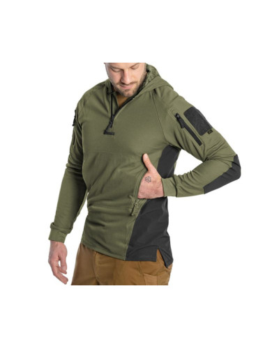 Тактична кофта Helikon-Tex RANGE HOODIE TopCool, оливковий (L)