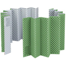 Килимок складний IXPE Naturehike NH19QD008, алюмінієва плівка, 185x56х1,8 см, оливковий зелений