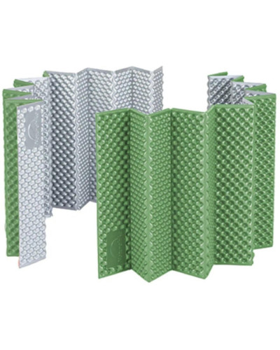 Килимок складний IXPE Naturehike NH19QD008, алюмінієва плівка, 185x56х1,8 см, оливковий зелений
