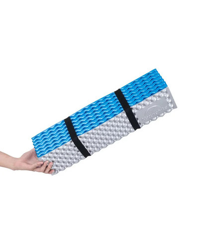 Килимок складний IXPE Naturehike NH19QD008, алюмінієва плівка, 185x56х1,8 см, оливковий зелений