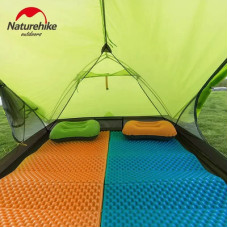 Килимок складний IXPE Naturehike NH19QD008, алюмінієва плівка, 185x56х1,8 см, оливковий зелений