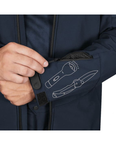 Куртка SoftShell Phantom System Темно-Синя 7292 