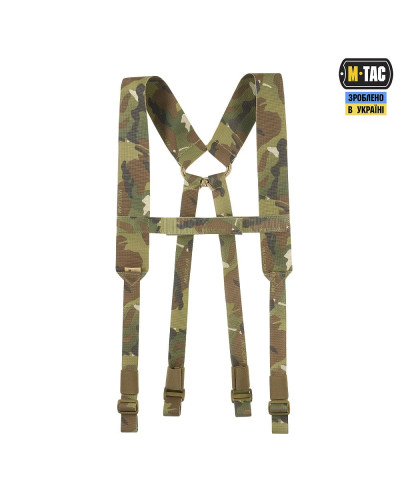 M-Tac ремені плечові для тактичного пояса Elite Multicam