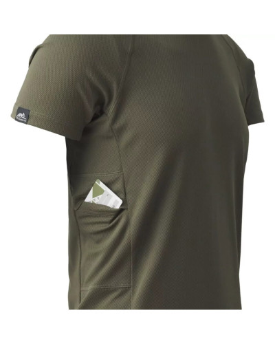 Термоактивна футболка Helikon-Tex Functional T-shirt-Quickly Dry-Olive Green L – швидковисихаюча футболка для активних | Warshop