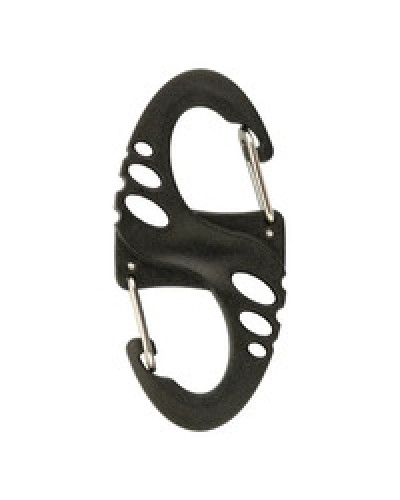 M-Tac карабін S-Hook пластиковий Black