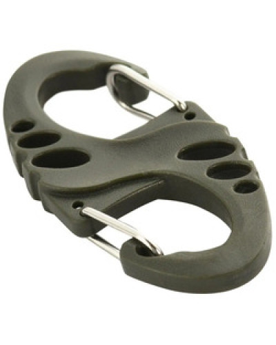 M-Tac карабін S-Hook пластиковий Olive