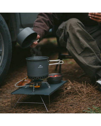 Набір посуду для кемпінгу 2 од. Naturehike CNK2300CJ0002, 1,2 л, алюміній