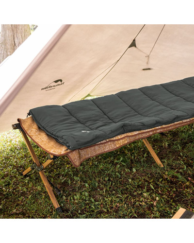 Спальний мішок Naturehike F150 NH22MSD05, правий, графіт