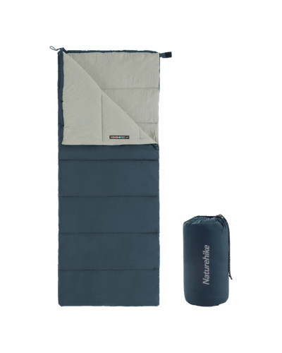 Спальний мішок Naturehike F150 NH22MSD05, правий, темно-блакитний
