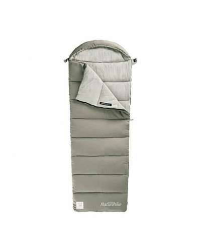 Спальник з капюшоном Naturehike M400 NH20MSD02, (1°C), правий, зелений