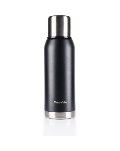 Термос Naturehike Q-9H NH19SJ010, 304 сталь, 1.0 л, чорний