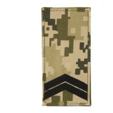 M-Tac погон МО Молодший сержант на липучці ММ14