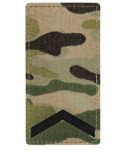 M-Tac погон на липучці старший солдат Multicam