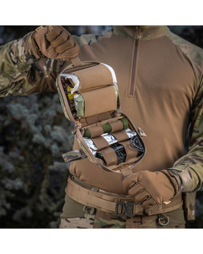 M-Tac підсумок медичний горизонтальний Large Elite Multicam
