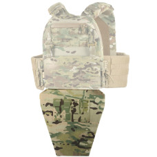 M-Tac фартух протиуламковий з балістичним пакетом 2 клас Laser Cut Multicam