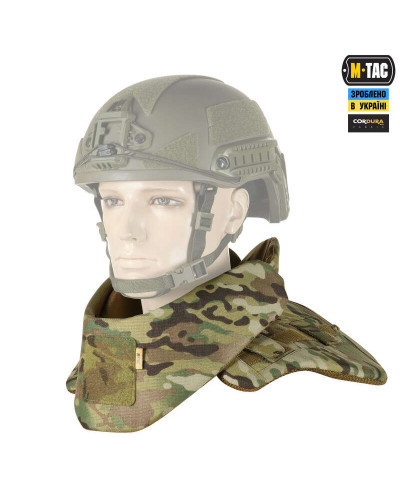 M-Tac Горжет з балістичними пакетами 1 клас для Cuirass QRS Multicam