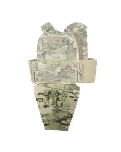 M-Tac фартух протиуламковий з балістичним пакетом 1 клас Laser Cut Multicam