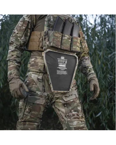 M-Tac фартух протиуламковий з балістичним пакетом 1 клас Laser Cut Multicam