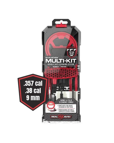 Набір для чистки Real Avid Gun Boss Multi-Kit - .357CAL/.38CAL/9MM